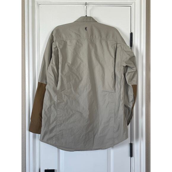 Browning Shirt Mens Cotton Hunting Shirt Super Naturals Padded Large - Picture 6 of 7